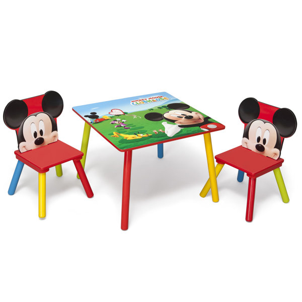 Mickey Mouse & Friends Kindertisch und Stuhl Set Mickey Mouse